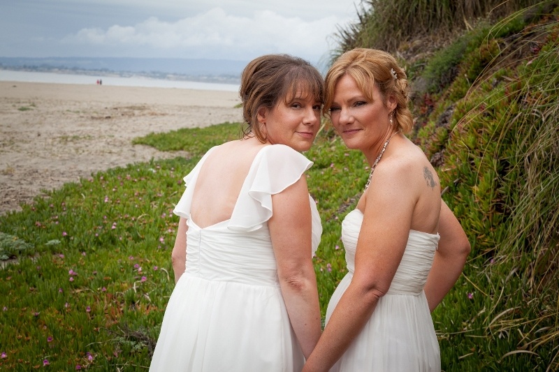 california beach destiantion wedding for trish and kathy