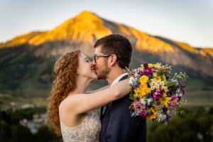 Crested Butte Wedding Package couple