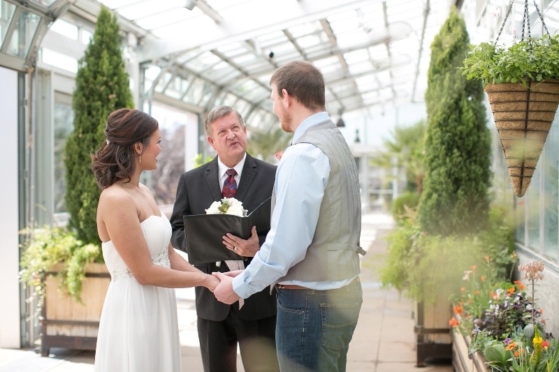 denver botanic gardens wedding ceremony