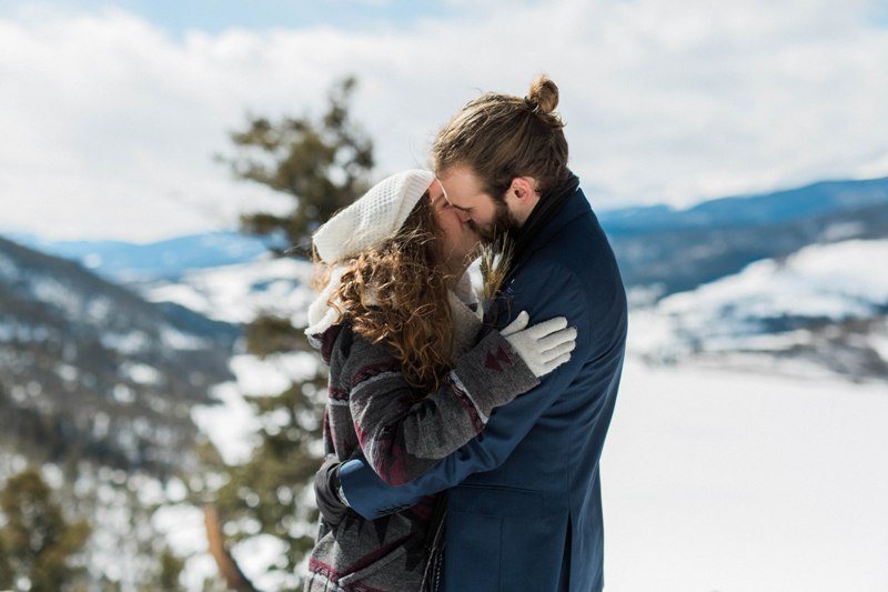 married in the mountains of Colorado