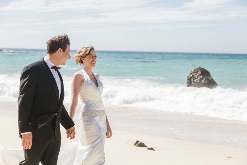 Big Sur beach wedding