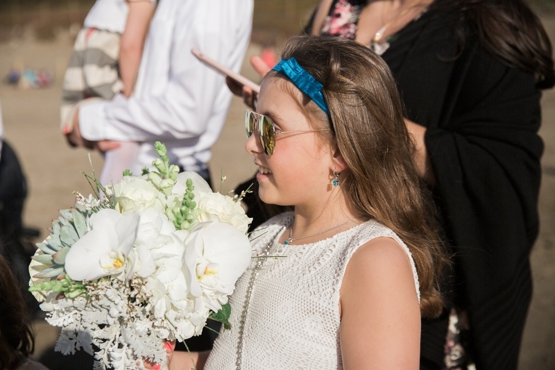 wedding vows on the beach