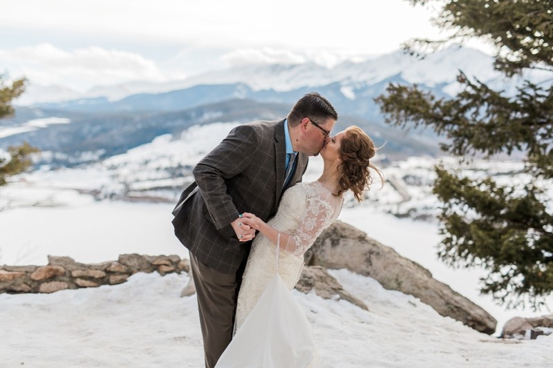 married in the mountains of Colorado