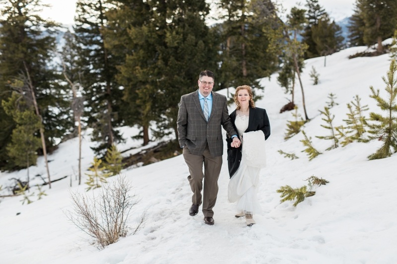 married atop a mountain in Colorado