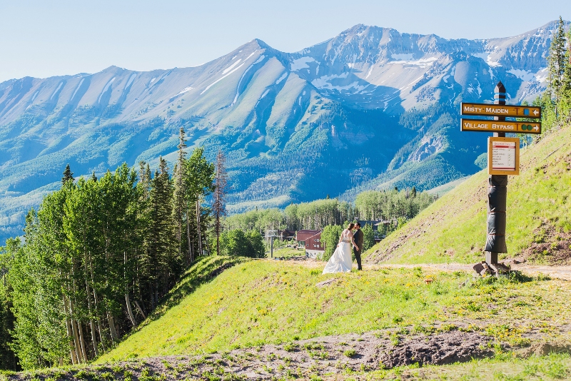 Colorado wedding ceremony