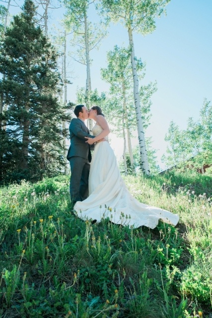 ceremony on the mountain in telluride