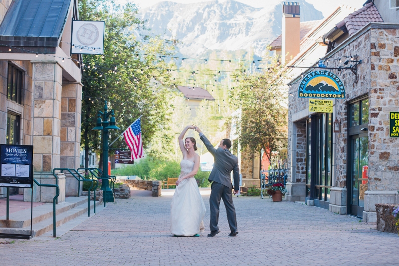 Colorado wedding ceremony