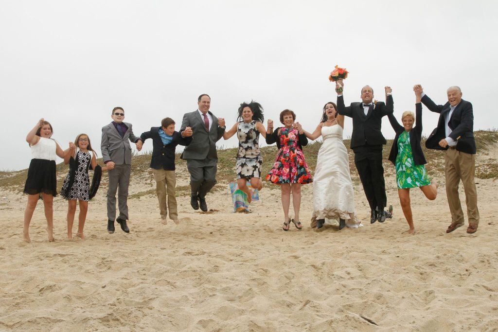 horseback beach wedding