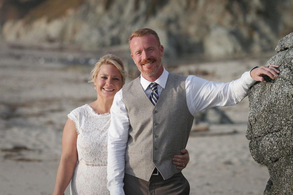 monterey beach wedding