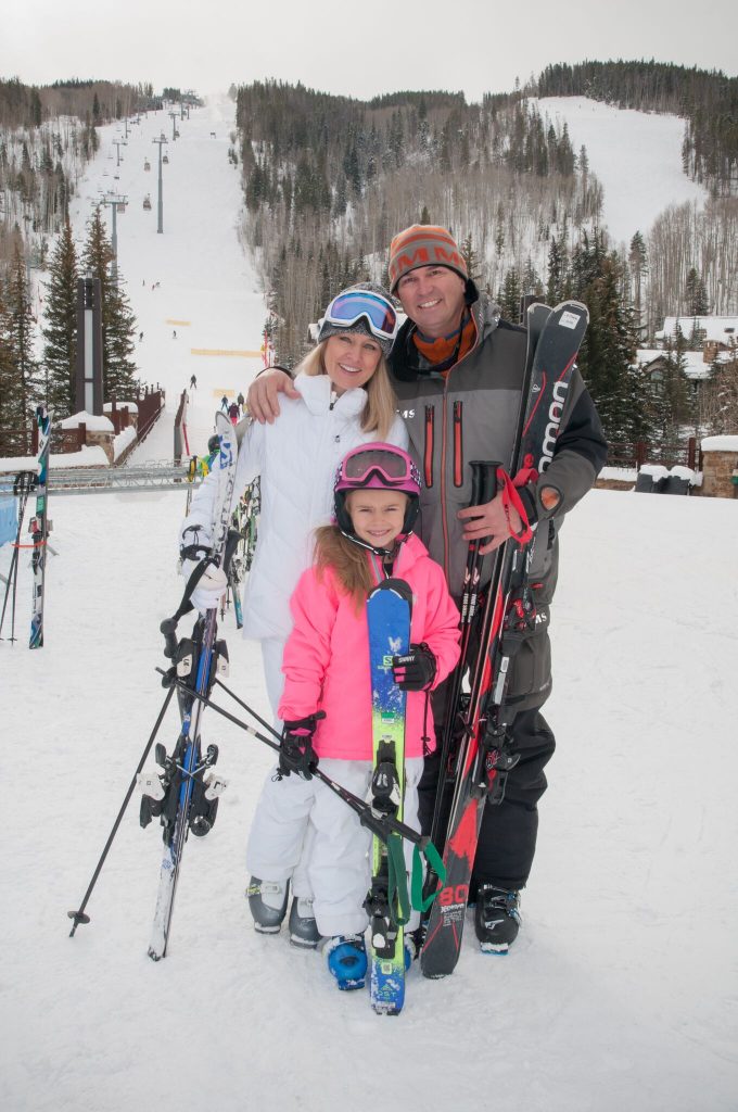 ski slope wedding