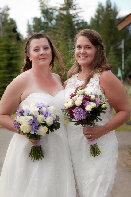 matching bouquets