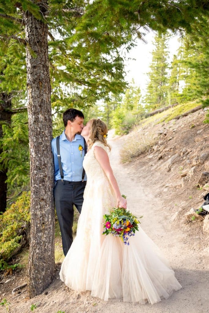 Breckenridge elopement wedding