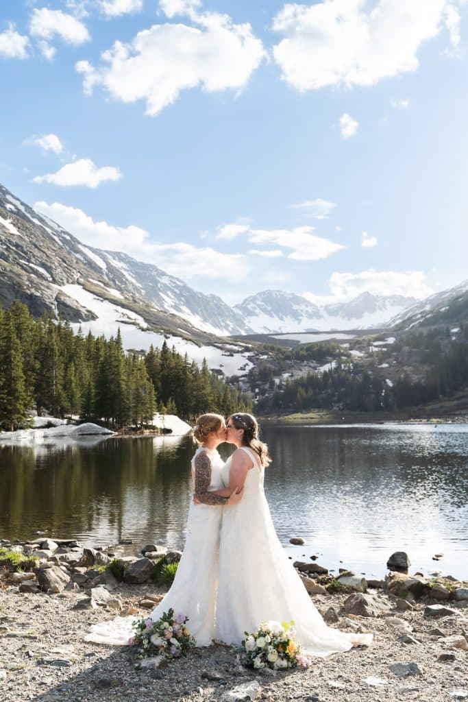 Two brides - Colorado elopement packages