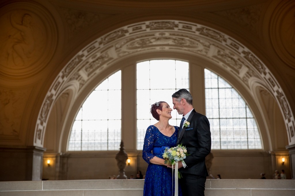 married at San Francisco City Hall
