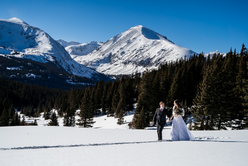 Colorado mountain elopement venue