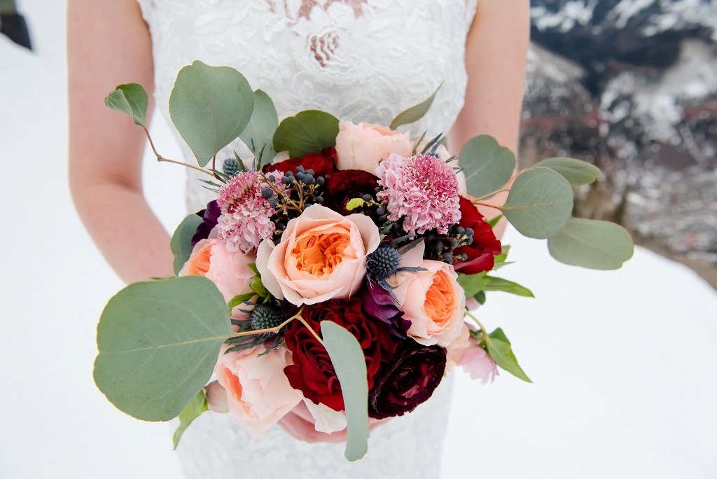 telluride bridal bouquet
