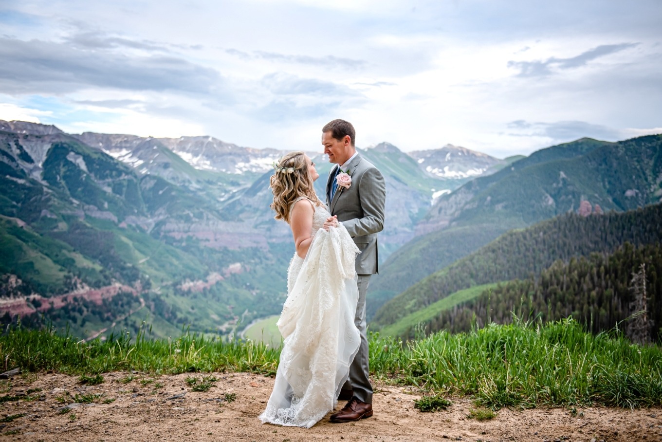 Telluride mountain wedding