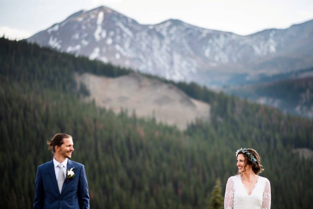 aprt but together - Boreas Pass elopement