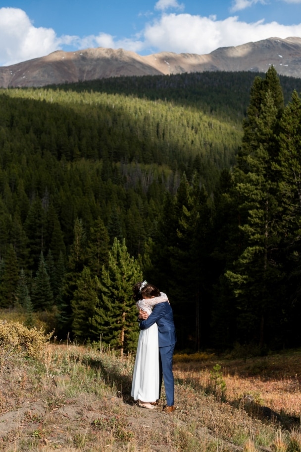 Julia and Kyle's first look at Boreas Pass