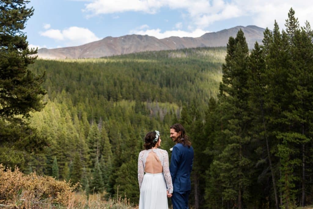 eloping in the Rocky Mountains