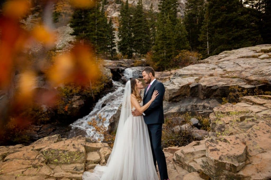 Annie and Justin's autumn Breckenridge wedding