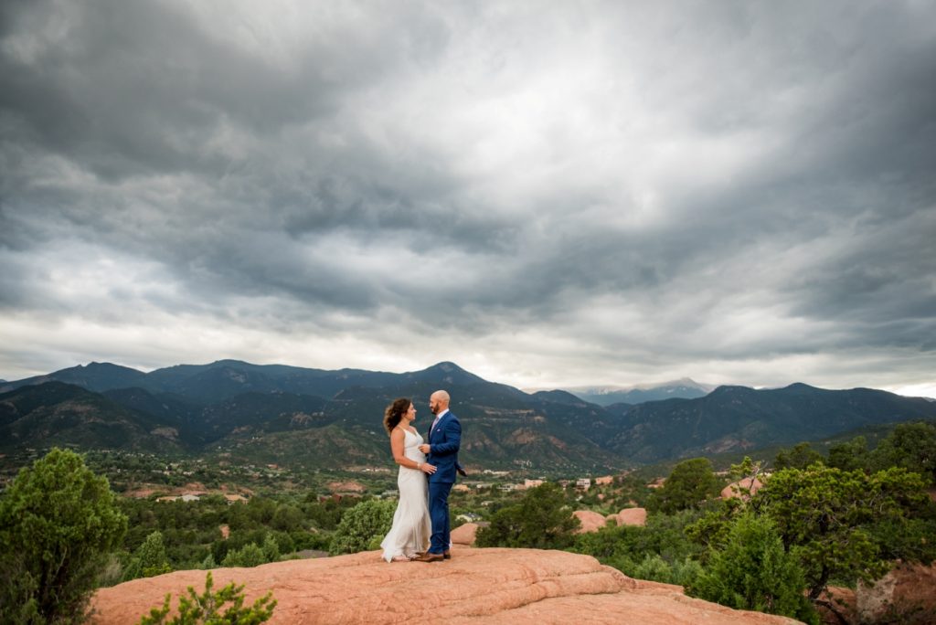 Meredith and Jeff - married at Garden of the Gods