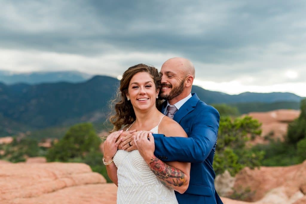 Garden of the Gods newlyweds