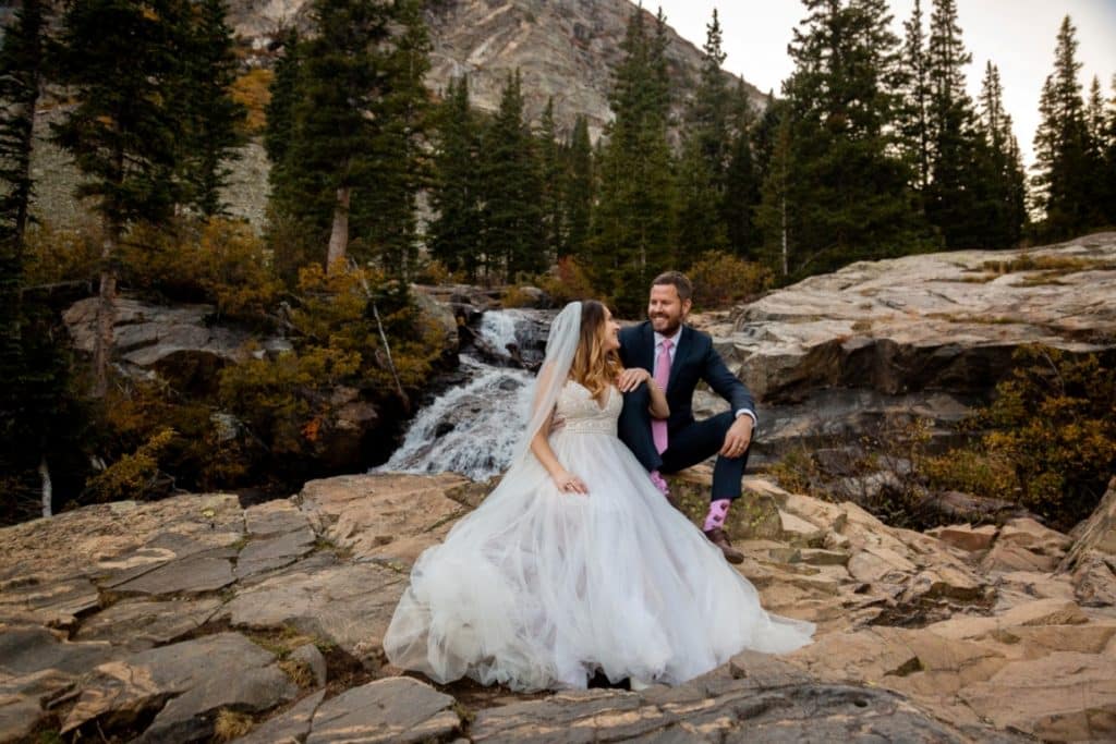 att he waterfall - Breckenridge, Colorado