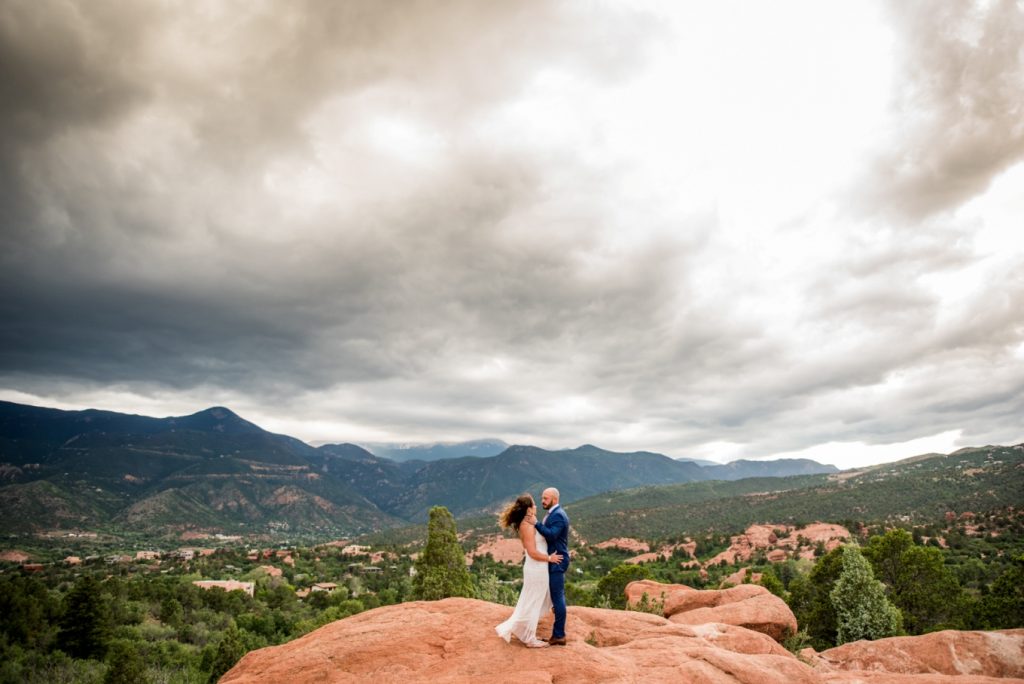 Meredith and Jeff married at Garden of the Gods