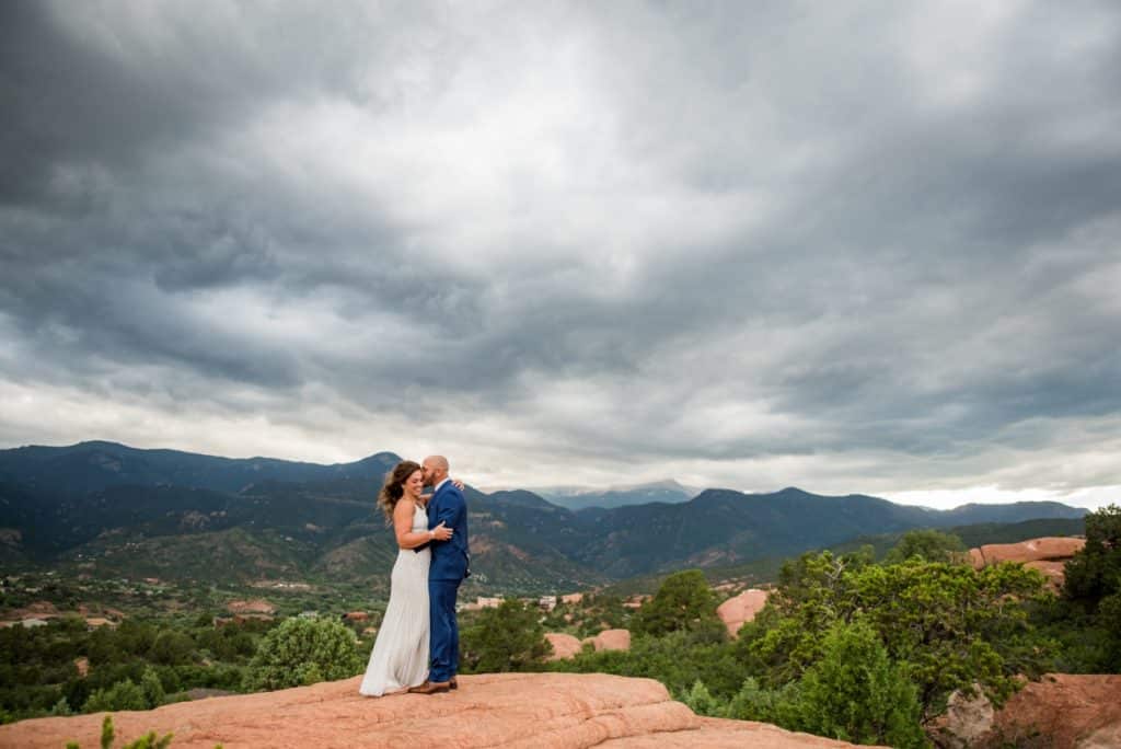 Garden of the Gods elopement for Meredith and Jeff