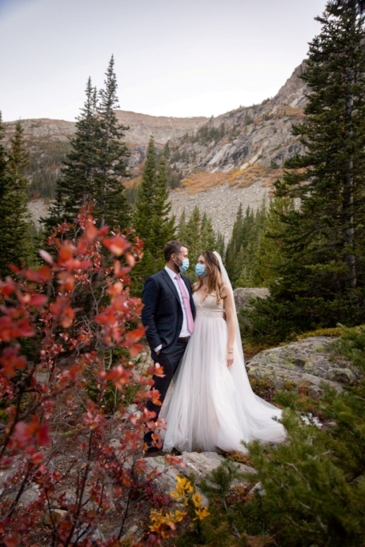 a pandemic wedding in Breckenridge