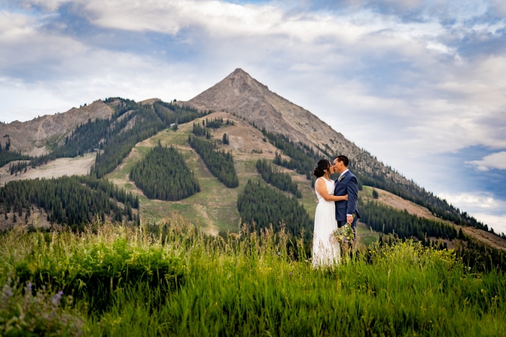 in front of the mountain in Crested Butte