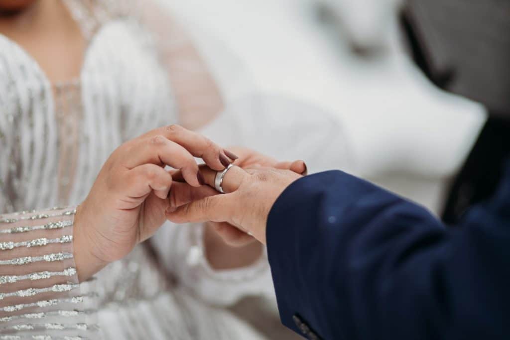 exchanging rings